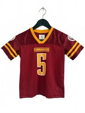 NWOT Jayden Daniels Washington Commanders Kids NFL Jersey Size XS 4/5